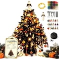 thumbnail image 2 of PYURTEP DIY Beaded Halloween Tree Kit, Winter 3D Bead Holiday Craft Set for Adults, Creative Handmade Small Christmas Tree for Holiday Gift, 2 of 5