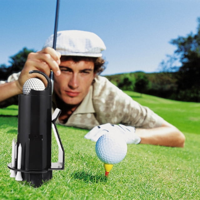 Phenofice 1Jgo De Almacenamiento Para Pelotas De Golf Negro Práctico Y Portátil