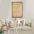 thumbnail image 4 of The Lord's Prayer Wall Art Bible Verse Poster For Bedroom Giclee Canvas Prints Photo Painting For Office Vintage Unframed 12x18 in, 4 of 5