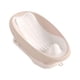 thumbnail image 5 of Bonita silla de baño para bebés, el baño sentado proporciona soporte para el respaldo, asiento de baño antideslizante para niños pequeños de 6 Rosa, 5 of 9