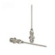 thumbnail image 1 of Accesorio para pistola de mantequilla con aguja de 18 g, boquilla de mantequilla, aguja puntiaguda de alta presión, boquilla de mantequilla de acero inoxidable, 1 of 5