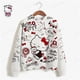 thumbnail image 4 of Sudaderas de mujer 2024, suéteres coreanos dulces de cuello redondo, sudaderas gruesas de otoño HELLO KITTY, sudaderas holgadas de color caramelo, ropa de mujer y2k, 4 of 5