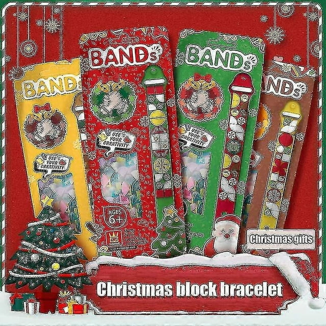 Bricks Kids Bracelet Wristband Building Blocks Toys For Girls Christmas Gifts Banmo