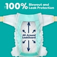 thumbnail image 4 of Pampers Baby Diapers - Swaddlers - Size 1, 32 Count, Ultra Absorbent Disposable Infant Diaper C52, 4 of 7