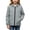 A-Gray, variant on Girls Rain Jacket Waterproof Hooded Raincoats Outdoor School Daily Travel Lightweight Windbreaker Raincoat(Black,5-6 Years)