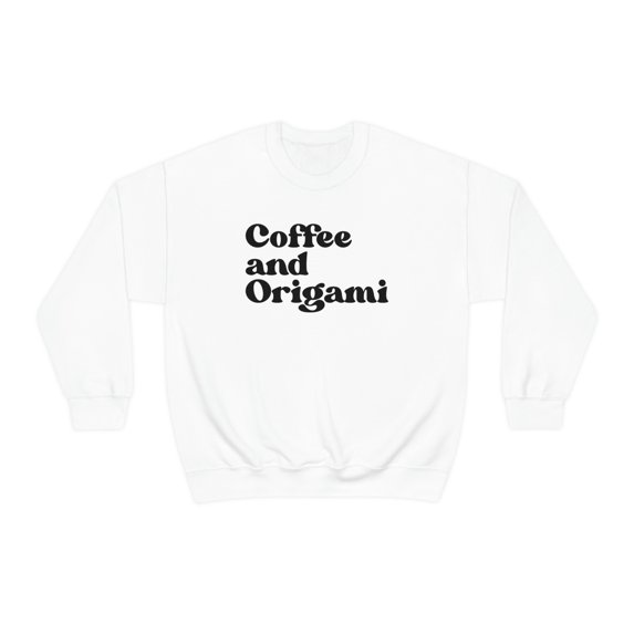 Origami 1970s 70s Sweatshirt, Gifts, Sweater Shirt