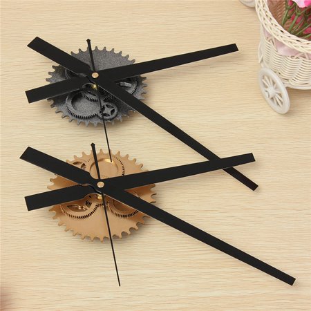 - Vintage DIY Mechanism Retro Gear Wall Clock Home Bedroom Decor Art Fashion Time