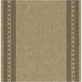 thumbnail image 2 of JERFIT 7x10 Indoor Outdoor Rug, Natural Black Flatweave Polypropylene Area Rug for Patio, Deck, Poolside, High Traffic Entryway, 2 of 8