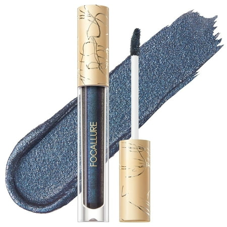 FOCALLURE Metallic Liquid Lipstick,Non Stick Cup Lip Gloss,High Impact Lip Color with Transfer-proof Wear,Psychic Hel