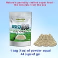 thumbnail image 5 of Sea Moss Powder - Organic Dr Sebi Cell Food Keto Diet - with Bladderwrack and Burdock Root - Perfect for Sea Moss Gel, Gummies and Sea Moss Capsules, 5 of 7