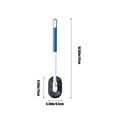 thumbnail image 3 of Toilet Brush with Long Handle, Notch Cleaning Tool for Bathroom, Soft Bristles for No Dead Corner Cleaning, Wall-Mounted Design Saves Space, Suitable for Various Toilet Materials, 3 of 8