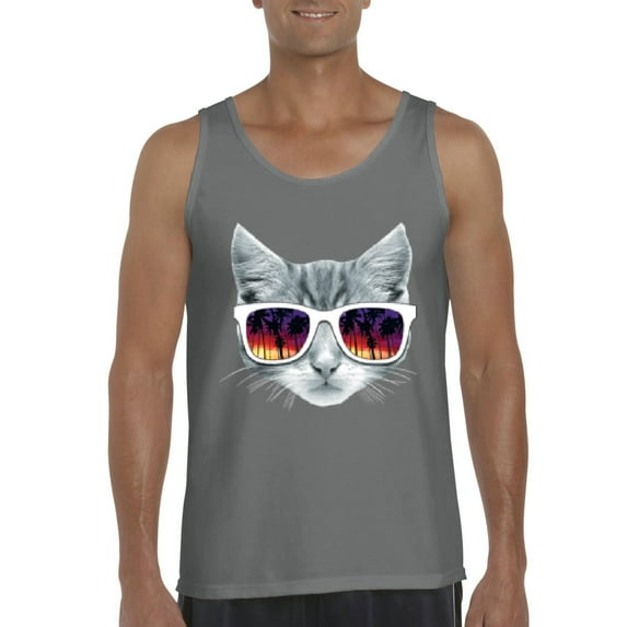 Normal is Boring - Men's Tank Top for Men, up to Men Size 3XL - Kitty