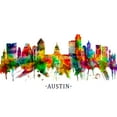 thumbnail image 3 of CafePress - Austin Texas Skyline - Postcards (Package of 8), 3 of 3