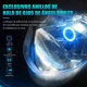 thumbnail image 3 of Faros Led Para Moto H4 9003 Hb2 Ojos De Angel 12v-80v 60w, 3 of 8