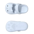 thumbnail image 4 of Djtdsds Kids Cat Face Closed-Toe Slide Sandals Soft Non- Shoes Color:Blue,Size:6-7 Years, 4 of 6