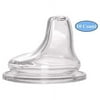 NUK Baby Botlle Replacement Spouts, Clear Silicone - 10 Pack