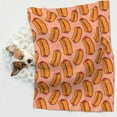 thumbnail image 3 of JUNZAN Waterproof Pet Blanket Dog Blankets, Cartoon Hot Dog Pattern Printing Super Soft Warm,Urine Proof Washable Pet Blanket, 3 of 5