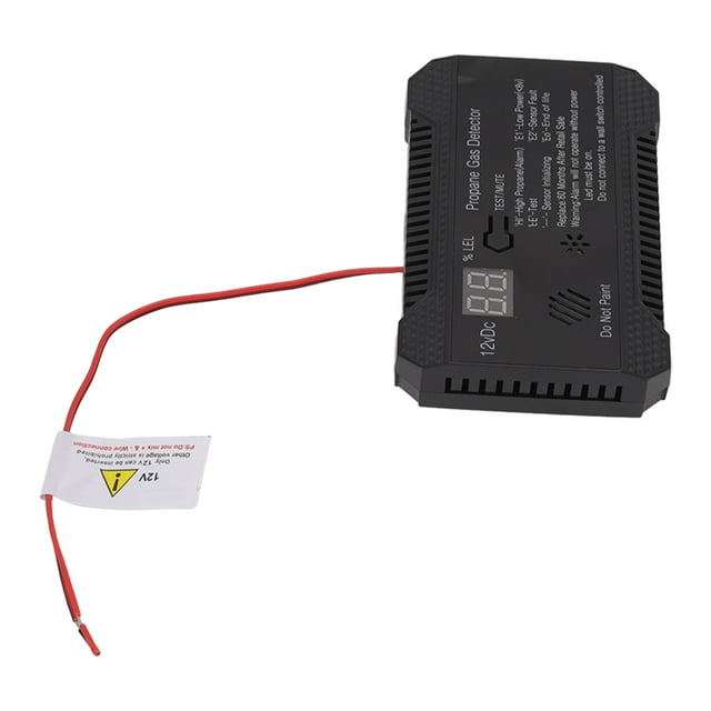 Detector de Gas de ProPano de RV, Seguridad de Seguridad de 85db ABS RV ALMATRAS DE PROPANO PANTALLA PARA ACAMPAR