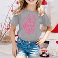 thumbnail image 2 of Bouquet Cute Printed Girls' Solid Color Casual Top, 2 of 4