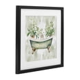 thumbnail image 3 of Stupell Industries Bath Oasis with Greenery Black Framed Print Under Glass, design by Nicole DeCamp, 3 of 9