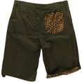 thumbnail image 2 of Ecko Unltd. Mens Cheats Ctn Twill Animal Print Casual Bermuda Shorts, Verde, 34 Ecko Unltd. islas Bermudas, 2 of 2