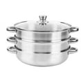 thumbnail image 3 of 5 Tiers Stainless Steel Steamer, 3 of 4