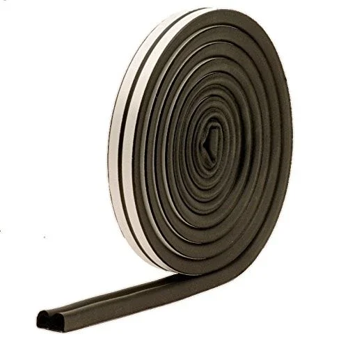 M-D Building Products 1025 M-D 0 D-Profile Weather-Strip Tape, 17 Ft L X 23/64