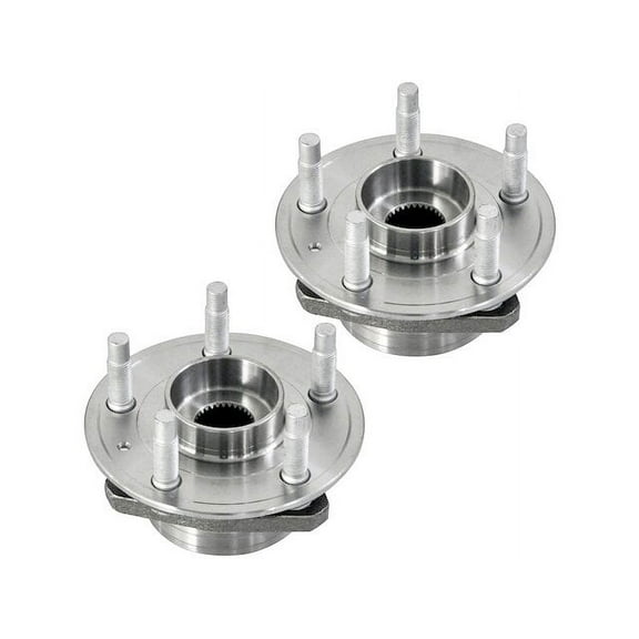Wheel Hub Assembly Set - Compatible with 2010 - 2015 Chevy Camaro 3.6L V6 2011 2012 2013 2014