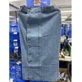 thumbnail image 4 of Aayomet Maxi Skirts For Women Women's Clothing Button Irregular Slit Denim High Waist Long Skirt Casual,Blue Medium, 4 of 5