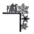 thumbnail image 2 of Iron Door Frame Decoration Home Christmas Iron Door Frame Decoration Ornament, 2 of 3