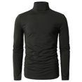 thumbnail image 2 of H2H Mens Basic Slim Fit Turtleneck Knit Sweater CHARCOAL US XL/Asia 2XL (CMTTL098), 2 of 6