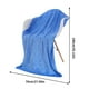 thumbnail image 2 of Toalla de baño de microfibra - Diseño de cabeza de conejo (Azul), 2 of 5