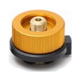 thumbnail image 1 of Aluminum Camping Gas Stove Portable Outdoor Cooking Burner Gas Conversion Head Adapter, 1 of 11