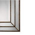 thumbnail image 4 of Bowery Hill Grooved Metal Mirror in Metallic Bronze, 4 of 4