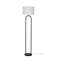 thumbnail image 3 of (4 pack) Mainstays 64" Dual Pole Arch Metal Floor Lamp, Black Finish with White Fabric Drum Shade, 3 of 12