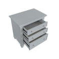 thumbnail image 5 of Magnussen Home Charleston Harbor Gray Grey Drawer Nightstand, 5 of 13