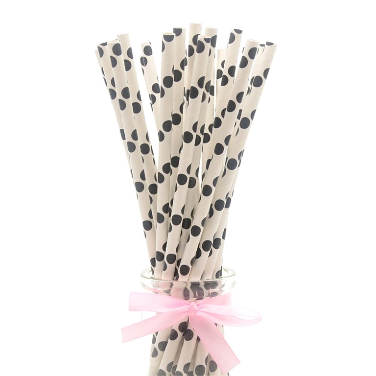 Thick Reusable Straws with Silicone Tip Tall Reusable Stainless Steel  Straws with Silicone Tips Paper Small 100pc Straw Dot Pound Beverage