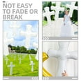 thumbnail image 4 of 5Pcs Cross Shaped Aluminum Foil Balloon Baby Shower Decor Baptism Cross Balloon Prop, 4 of 9