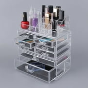 5 Tier Acrylic Cosmetics Case Makeup Box Make Up Organizer Storage Display Box