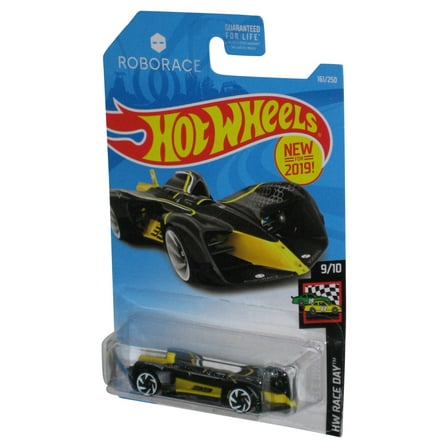 Hot Wheels HW Race Day 9/10 (2019) Black Roborace Robocar Car 161/250