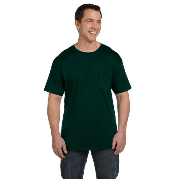 Hanes 61 Oz Beefy-T With Pocket
