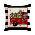 thumbnail image 2 of Xihbxyly Juego de Almohadas Navideñas con Diseño de Alce y Copo de Nieve, Suaves y Cómodas, Decoración Navideña para El Hogar, Acogedora Adición a La Sala de Estar, Regalo Perfecto para La Familia, J, 2 of 7
