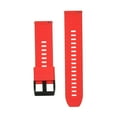 thumbnail image 2 of 22mm Watch Band Soft Silicone Quick-Release Strap with Buckle Breathable Watchband Wristband Compatible with 22mm Smart/Traditional Watch, 2 of 10