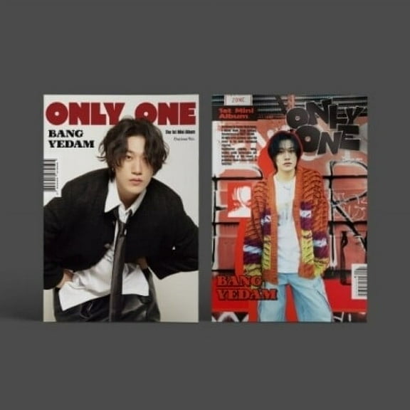 Bang Yedam - Only One - incl. 88pg Photobook, Photocard, Film Photo, Sticker, Postcard   Poster - Music & Performance - CD