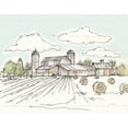 thumbnail image 3 of Gango Home Decor Cottage Farm Memories I & II Shiplap by Anne Tavoletti (Printed on Paper); Two 20x16in Fine Art Paper Giclee Prints, 3 of 5