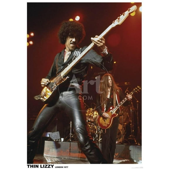 Thin Lizzy Live London 1977 Poster 23x33 Sold by Art.Com