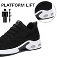 thumbnail image 5 of BERANMEY Women's Comfort Sneakers Lightweight Breathable Mesh Walking Shoes with Air Cushion for Casual Wear, 5 of 8
