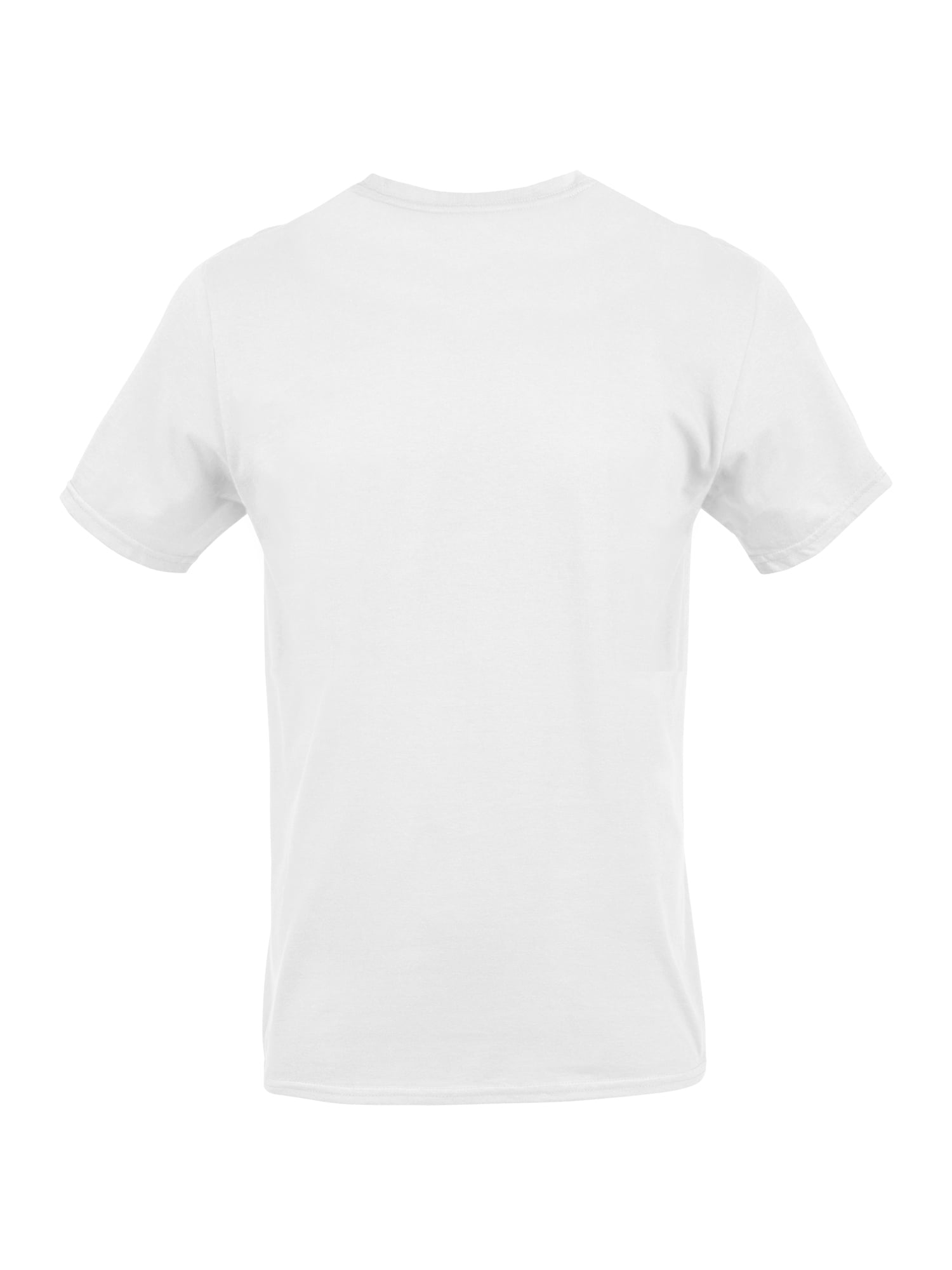 Gildan Mens Cotton Stretch Crewneck Tee Undershirt SM-2X, 3 Pack