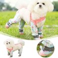 thumbnail image 1 of Adjustable Pet Walking Outfit with Protective Boots and Harness for Outdoor Adventures All Weather Durable Dog Wear, 1 of 5