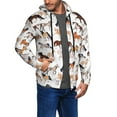 thumbnail image 3 of Zip Up Hoodies for Men - Simple Painted Cool Horse_A Long Sleeve Comfrt Men'S Fashion Hoodies & Sweatshirts, Jackets for Men Hoodies Pullover Clothing Clothes with Pouch, 3 of 5